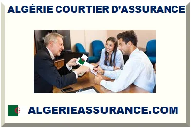 ALGÉRIE COURTIER D’ASSURANCE